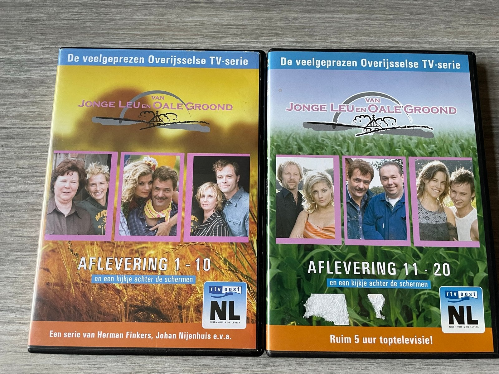 Jonge Leu en Oale Groond - Aflevering 1-20 (2 DVD's), Alle leeftijden, Nederlands, Drama, Zo goed als nieuw