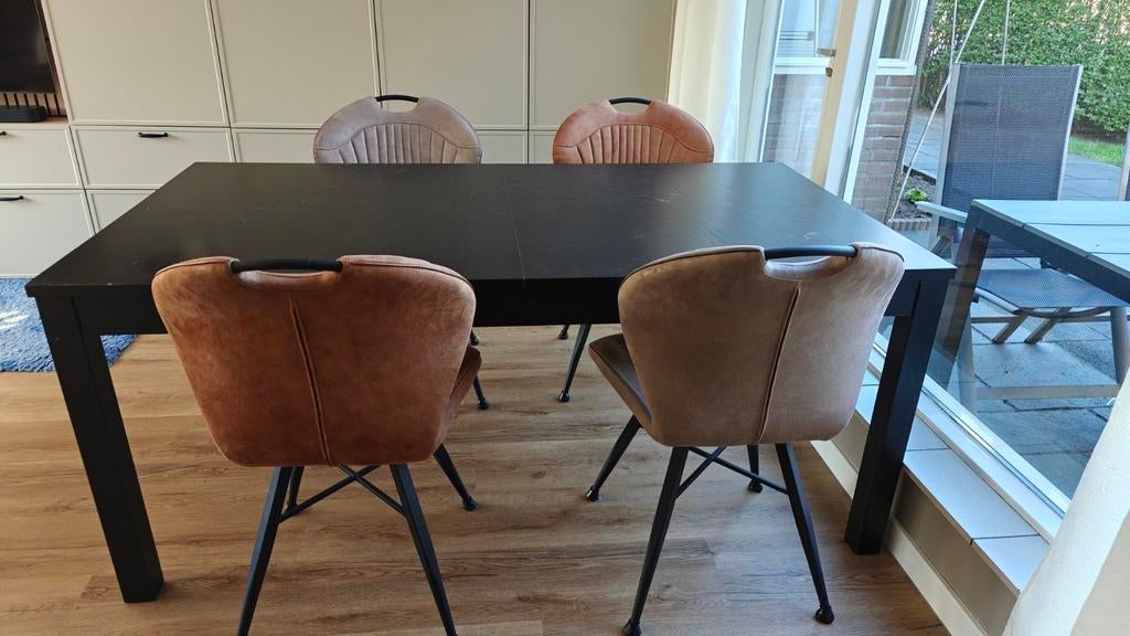 Eettafel Ikea Bjursta, Huis en Inrichting, Gebruikt, 200 cm of meer, Rechthoekig, 50 tot 100 cm
