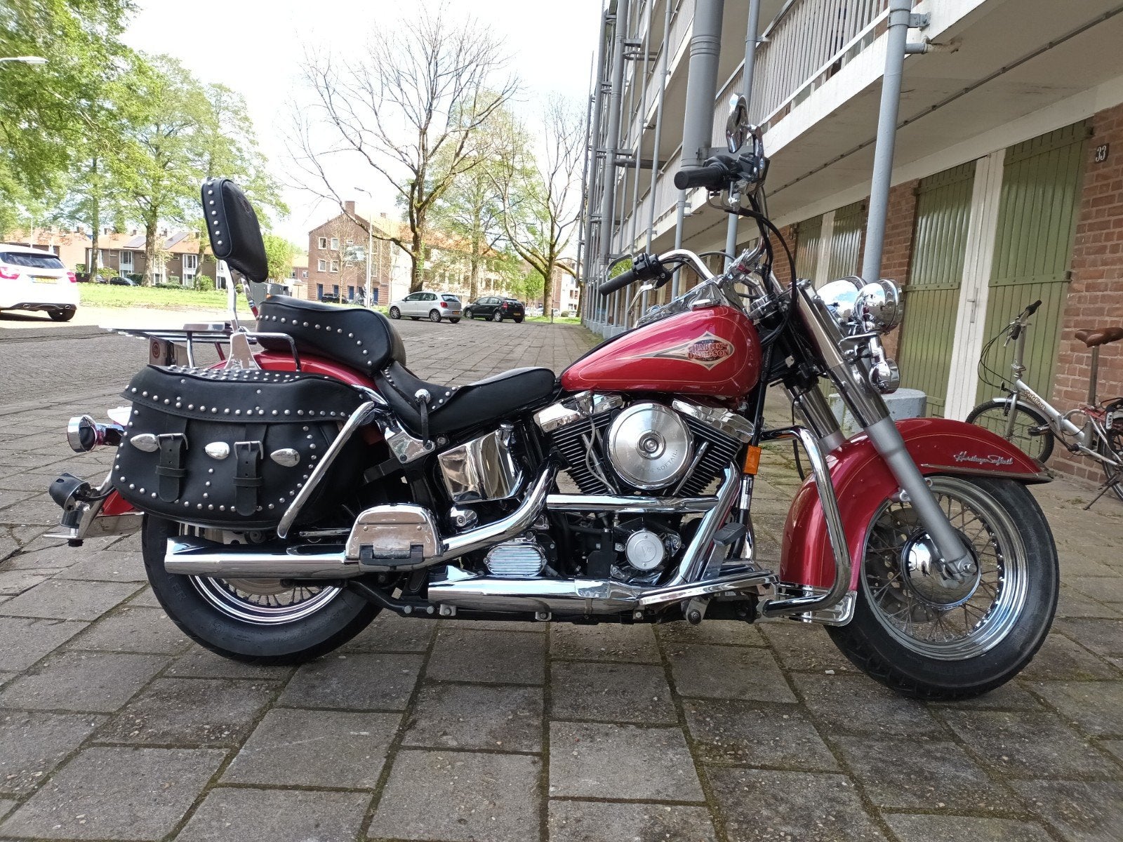 Harley Heritrage 1996, 2 cilinders, Occasion, 1340 cc, Chopper