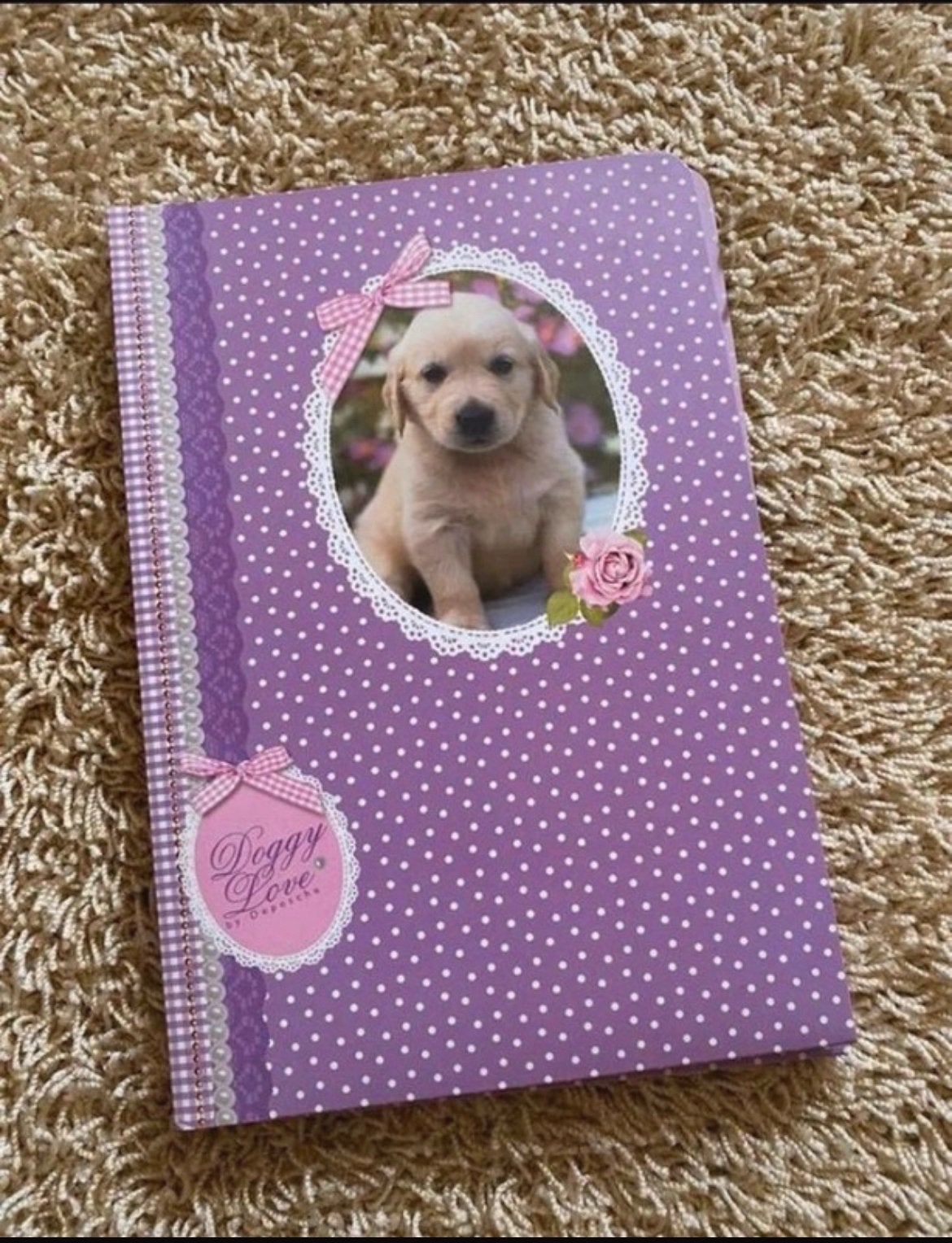 Depesche Doggy love briefpapier met stickers, Ophalen of Verzenden, Nieuw