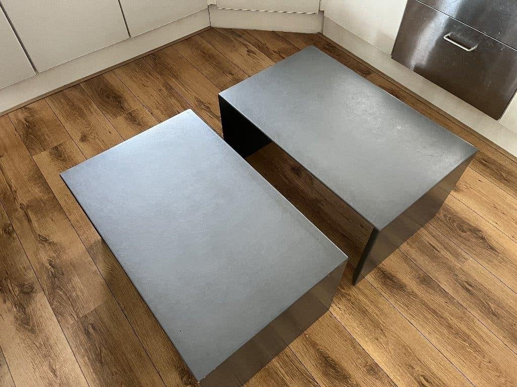 Leolux salontafel, Huis en Inrichting, Tafels | Salontafels, Gebruikt, 50 tot 100 cm, Minder dan 50 cm, Rechthoekig