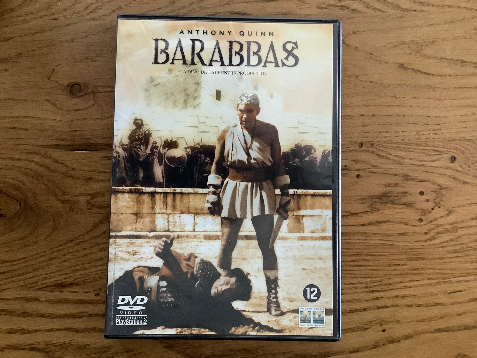 8) BARABBAS, Anthony Quinn, Ernest Borgnine, Jack Palance., Ophalen of Verzenden, Zo goed als nieuw