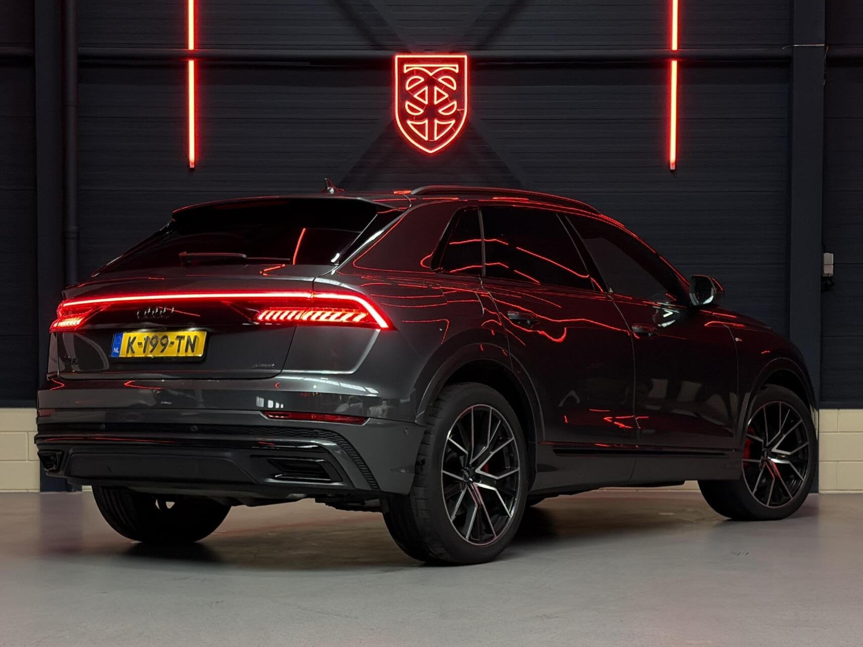 Audi Q8 55 TFSI-e Quattro Pro Line S |2X S-LINE|B&O|360°|AM, Auto's, Audi, Automaat, Gebruikt, Bedrijf, Vierwielaandrijving