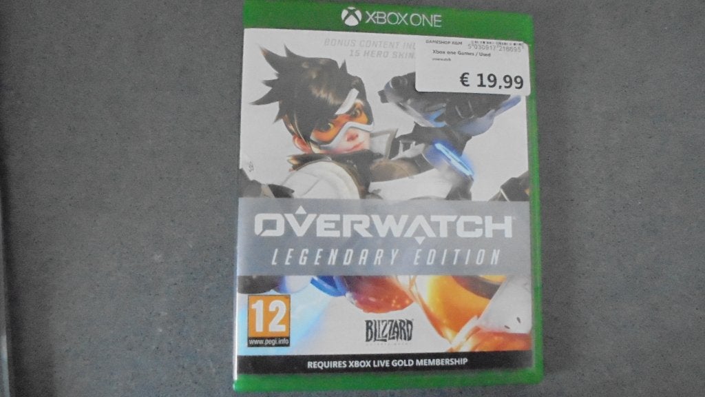XBox One: Overwatch Legendary Edition, Avontuur en Actie, 1 speler, Eén computer, Ophalen of Verzenden