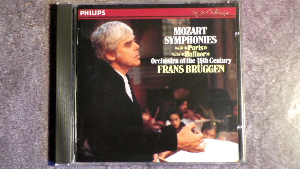 Mozart : Symphony 31 & 35 - Brüggen, Cd's en Dvd's, Symfonie, Mozart, Ophalen of Verzenden, Zo goed als nieuw