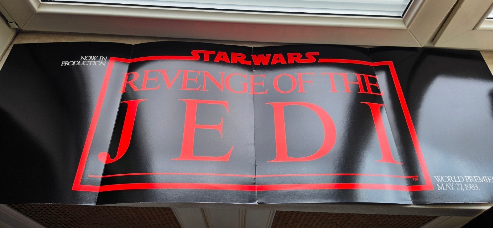 starwars poster, Ophalen of Verzenden, Nieuw, Boek of Poster