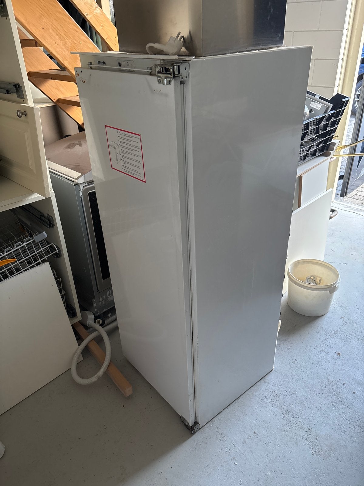 Miele inbouw koelkast 56x140x55 cm, Witgoed en Apparatuur, Koelkasten en IJskasten, Ophalen, 150 tot 200 liter, 120 tot 140 cm
