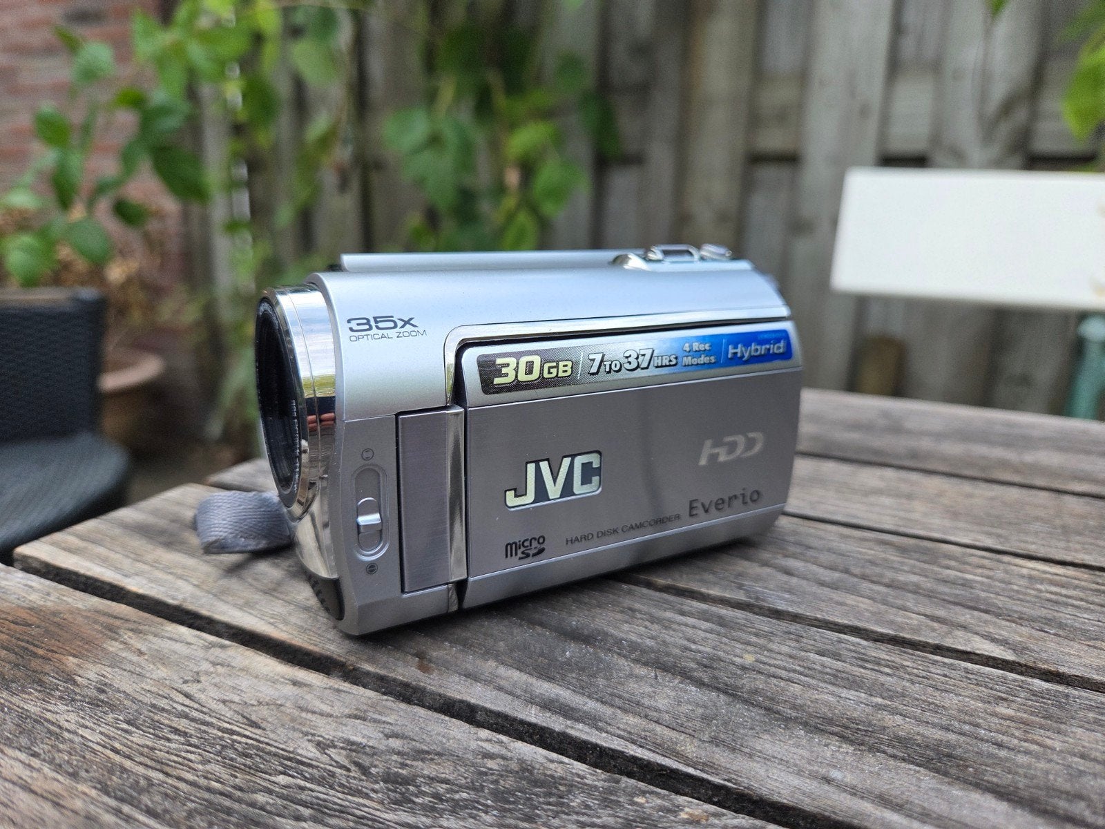 JVC Everio Camcorder GZ-MG300HE - 30GB HDD, 35x Optische Zoo, Harde schijf, JVC, 20x of meer, Ophalen of Verzenden