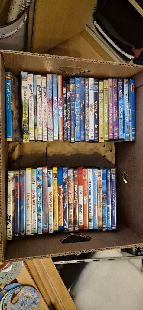 Grote collectie kinderfilms en series op DVD, Ophalen, Avontuur, Gebruikt, Alle leeftijden