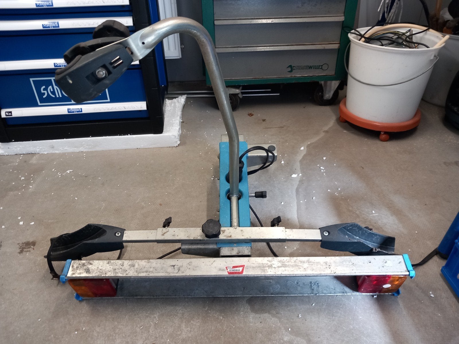 Twinny Load fietsendrager voor 1 fiets of onderdelen, Ophalen of Verzenden, 1 fiets, Gebruikt, Trekhaakdrager