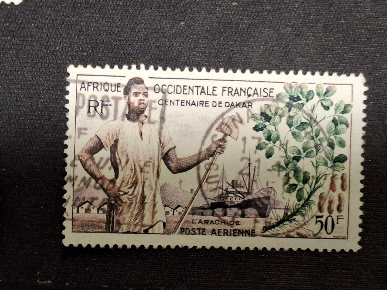 Frans West Afrika, Ophalen of Verzenden, Overige landen, Gestempeld