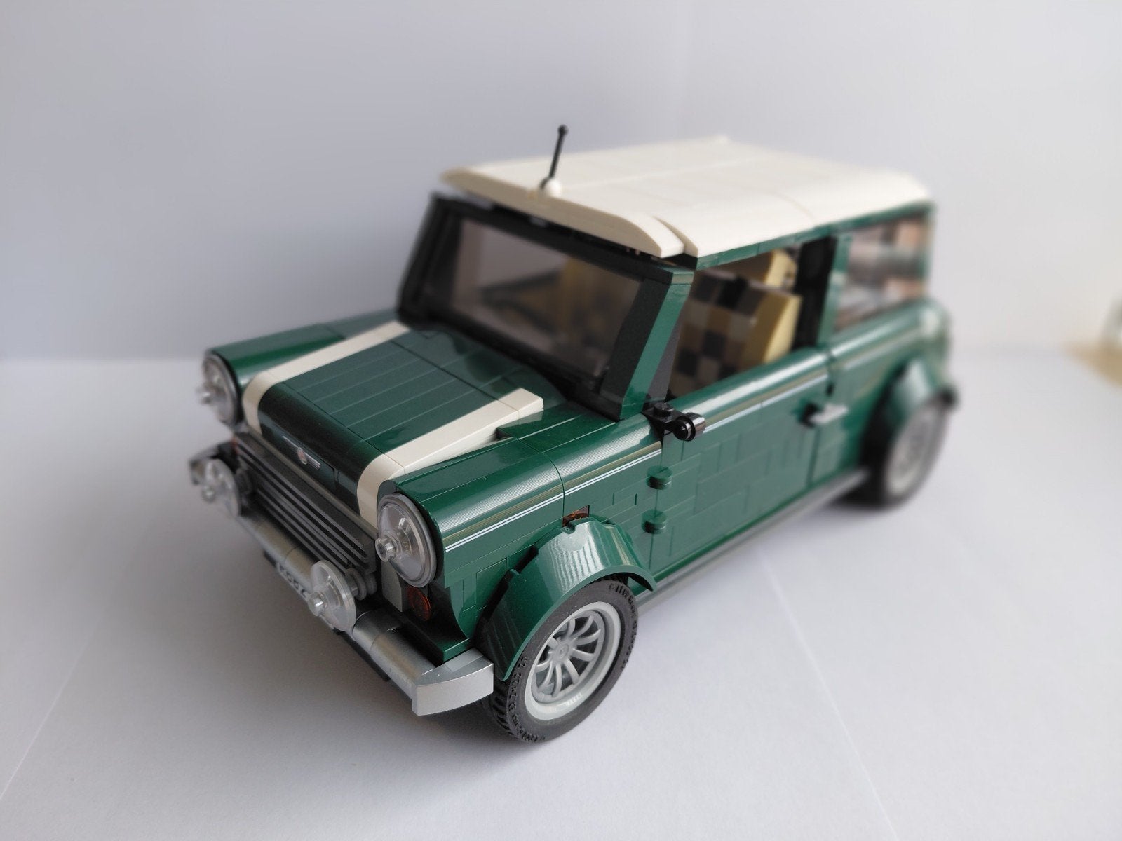 Lego mini cooper 10242, Inclusief instructies, Lego, Ophalen of Verzenden, Zo goed als nieuw