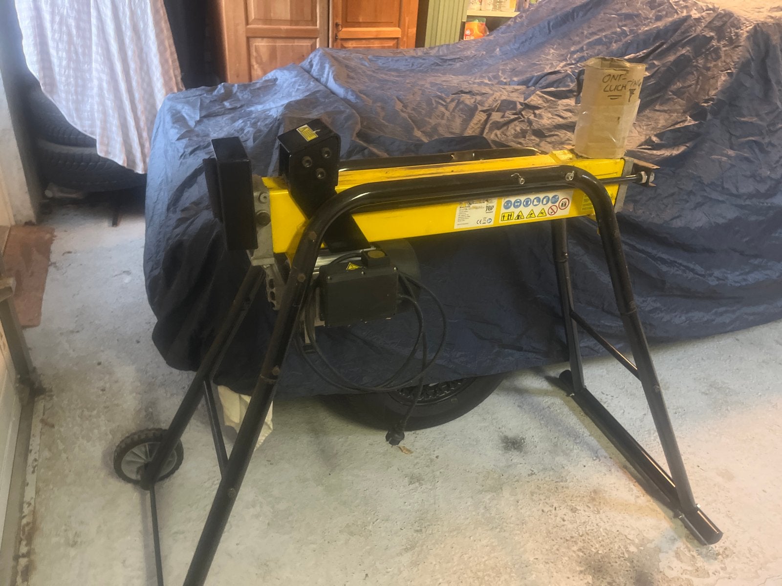 7 ton houtklover - Krachtig en efficiënt tehuur, Tuin en Terras, Ophalen
