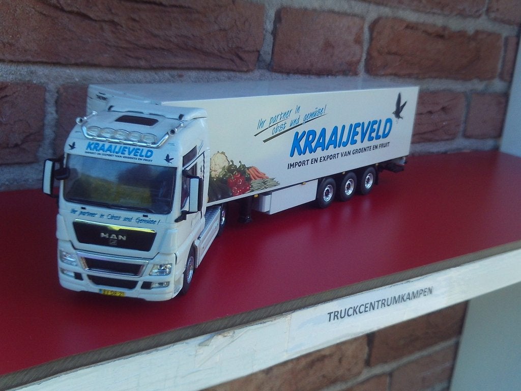 WSI  Man  TGX  XXL  4 x 2  van  Kraaijeveld., Ophalen of Verzenden, Nieuw, Bus of Vrachtwagen, Wsi