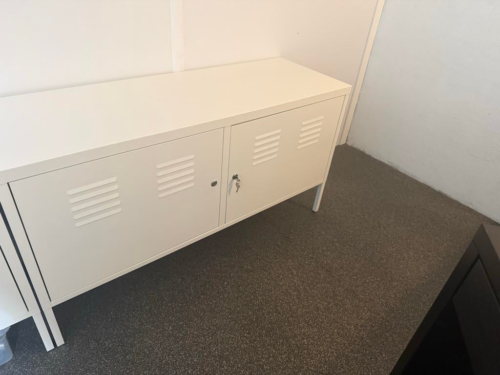 IKEA PS Kast - wit 119x63 cm, Ophalen of Verzenden, Zo goed als nieuw