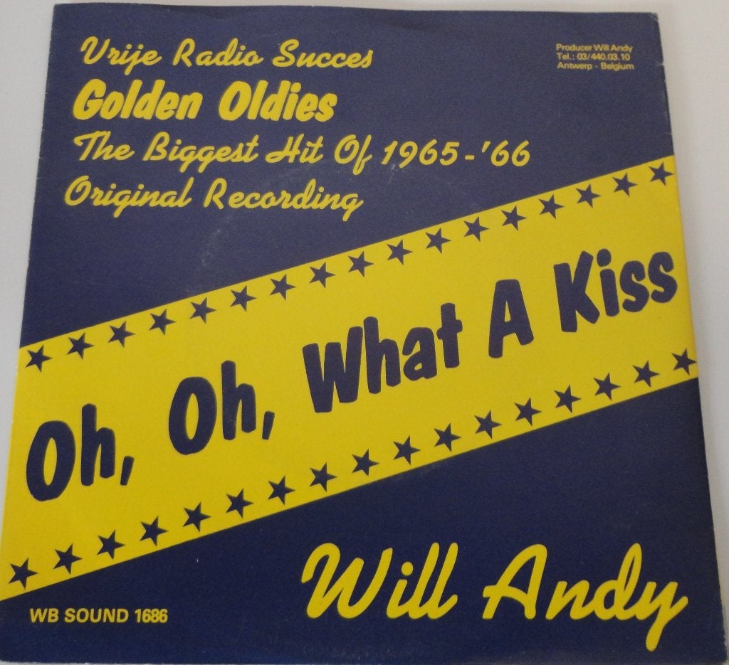Will Andy > Oh oh what a Kiss, Cd's en Dvd's, Vinyl Singles, Ophalen of Verzenden, Gebruikt