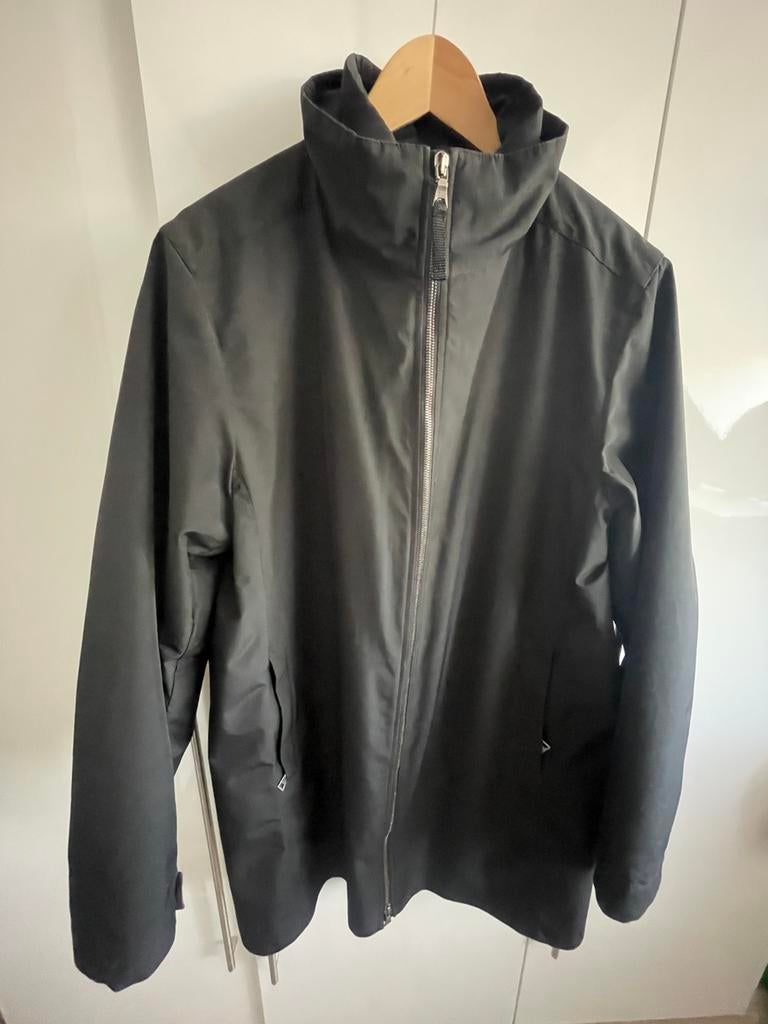 Prada zwarte jas (windbreaker) mt 54, Kleding | Heren, Jassen | Zomer, Ophalen of Verzenden, Zo goed als nieuw, Maat 52/54 (L)