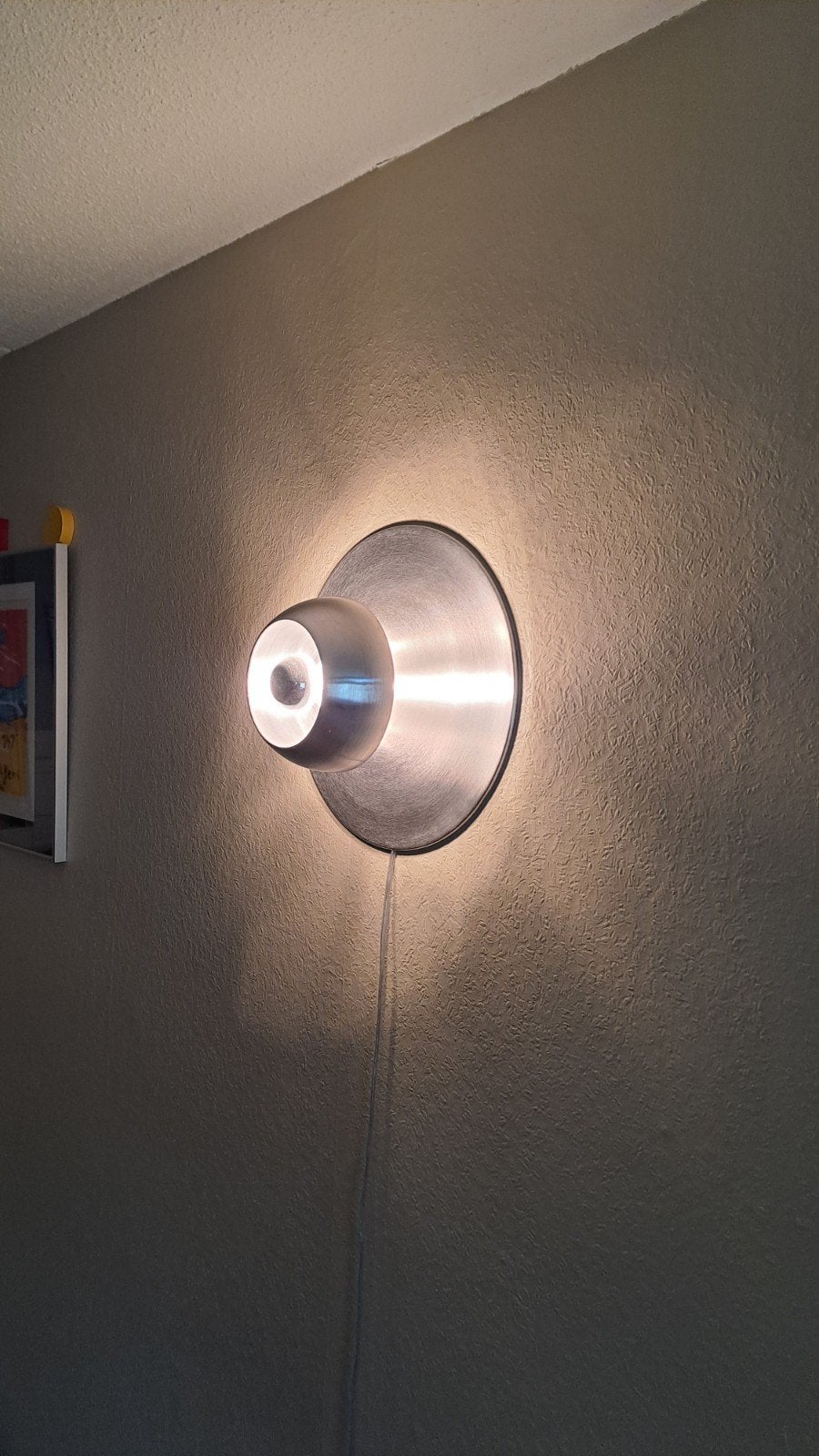 Space Age Ufo  wand / plafondlamp, Ophalen