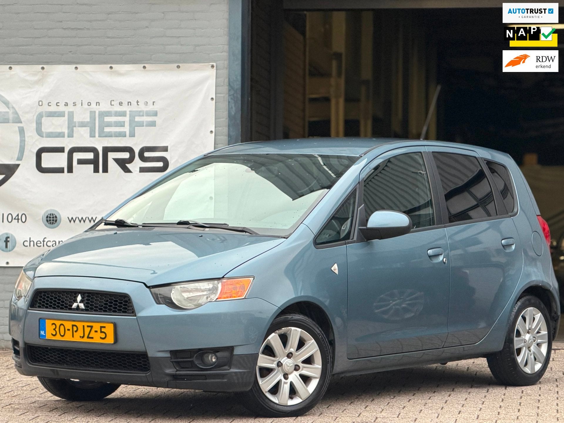 Mitsubishi Colt 1.3|NAP|AIRCO|CRUISE|5DRS|DEALEROH|3EIGENAAR, Voorwielaandrijving, Euro 5, Stof, Gebruikt