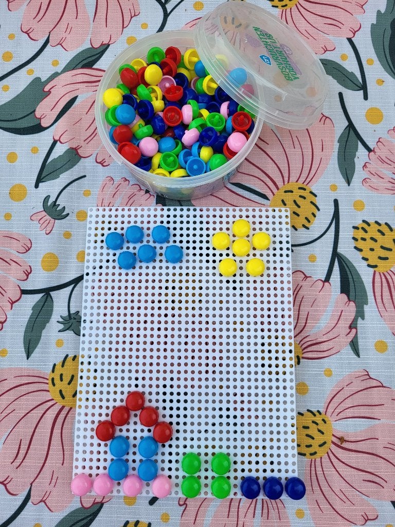Insteekmozaiek met plaatje - Nette staat, Ophalen of Verzenden, Zo goed als nieuw, Bouwen