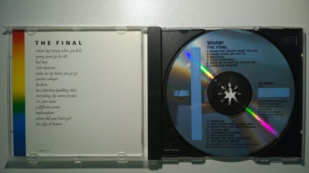 Wham! - The Final, Cd's en Dvd's, Ophalen of Verzenden, Zo goed als nieuw, Pop, Album