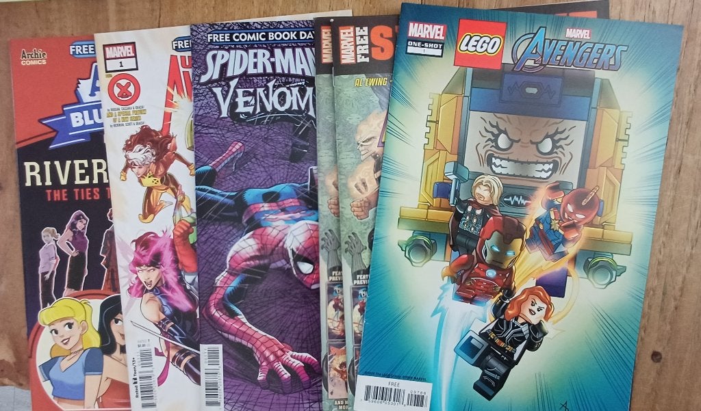 FCBD Free Comic Book Day set, Meerdere comics, Ophalen of Verzenden, Gelezen, Amerika