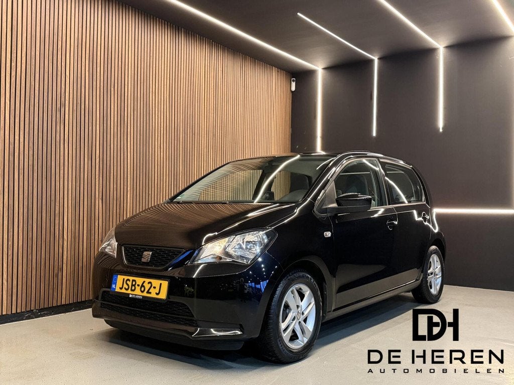 SEAT Mii 1.0 Style Sport ACC Navi Airco PDC 12 mnd Garantie, Auto's, Voorwielaandrijving, Euro 5, Gebruikt, 840 kg