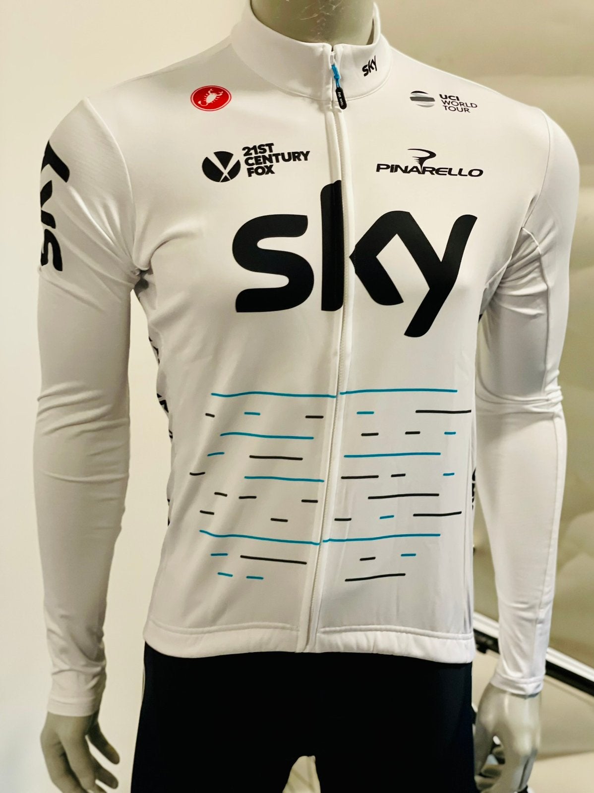 Wielrenkleding wielrenjasje fietsjasje inrijjasje thermo L, Heren, Ophalen of Verzenden, Zo goed als nieuw, L