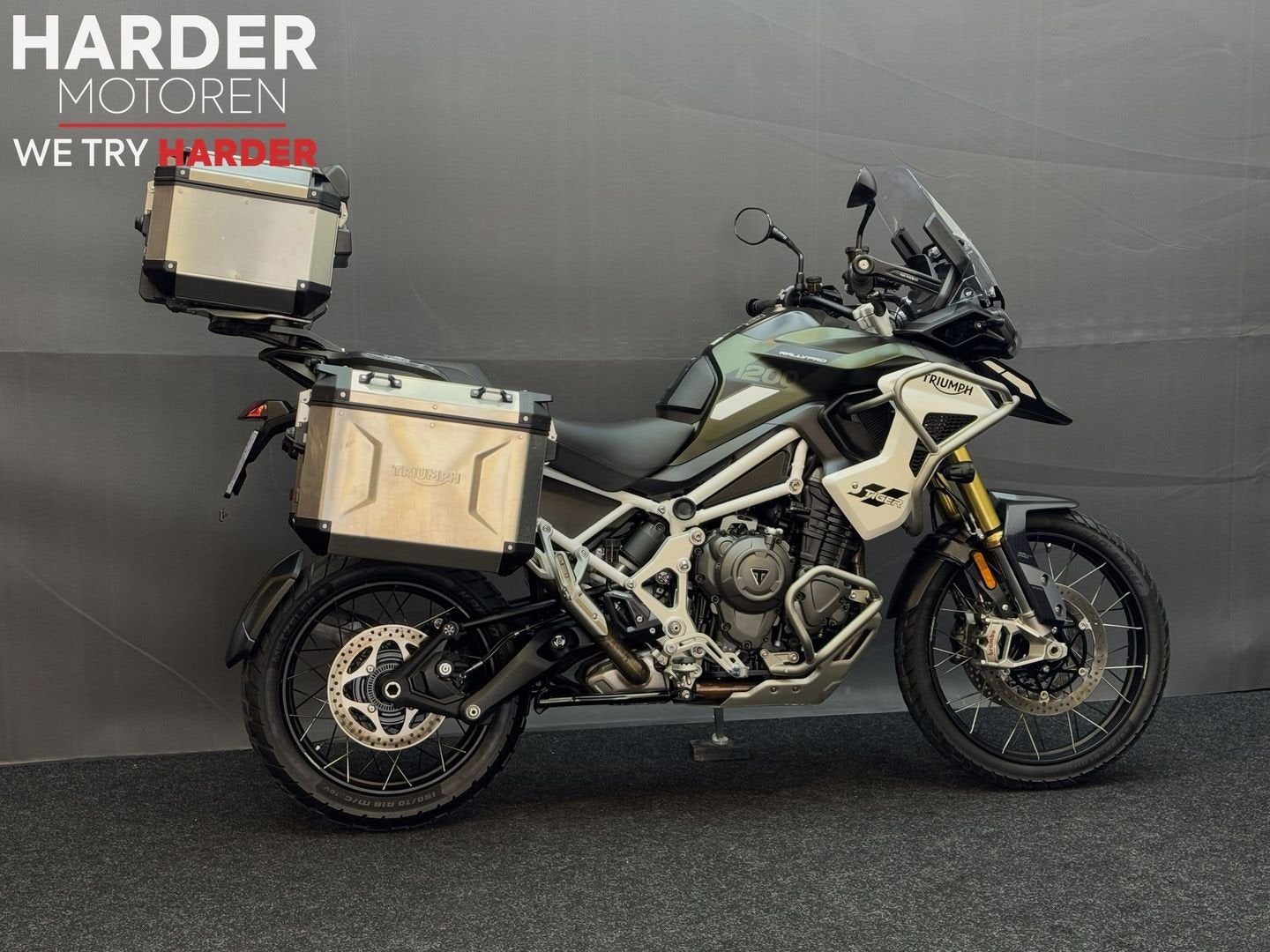 TRIUMPH TIGER 1200 RALLY PRO/NIEUWSTAAT/VOL OPTIES/GARANTIE, 1160 cc, Motorrijbewijs A, Bedrijf, Overig