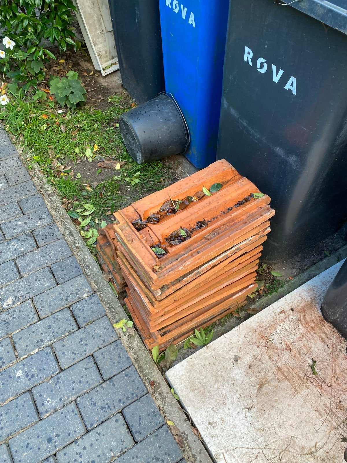 Tule-du-nord dakpannen en nokvorst ceramiek rood, Doe-het-zelf en Verbouw, Ophalen, Gebruikt, Steen of Klei, Minder dan 5 m²