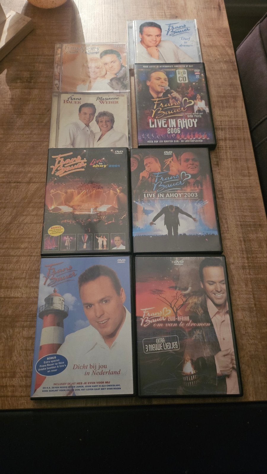 Grote collectie Frans Bauer CD's en DVD's, Alle leeftijden, Ophalen of Verzenden, Gebruikt, Inclusief doosje