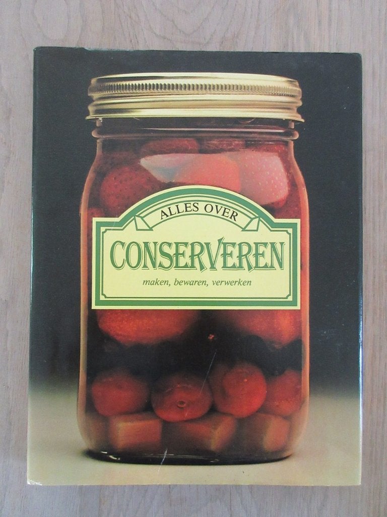 Alles over CONSERVEREN + Het drogen groenten en paddestoelen, Boeken, Verzenden, Zo goed als nieuw, Overige gebieden, Overige typen