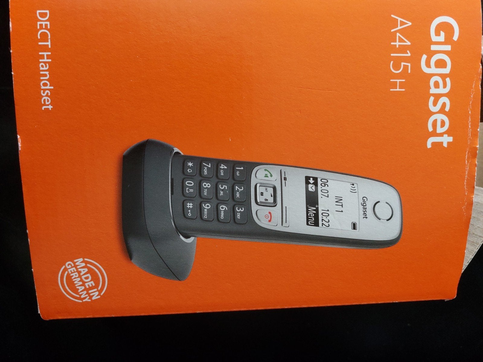 Gigaset A415H DECT Handset -  nieuw, Telecommunicatie, Ophalen, Nieuw, 1 handset, Stralingsarm