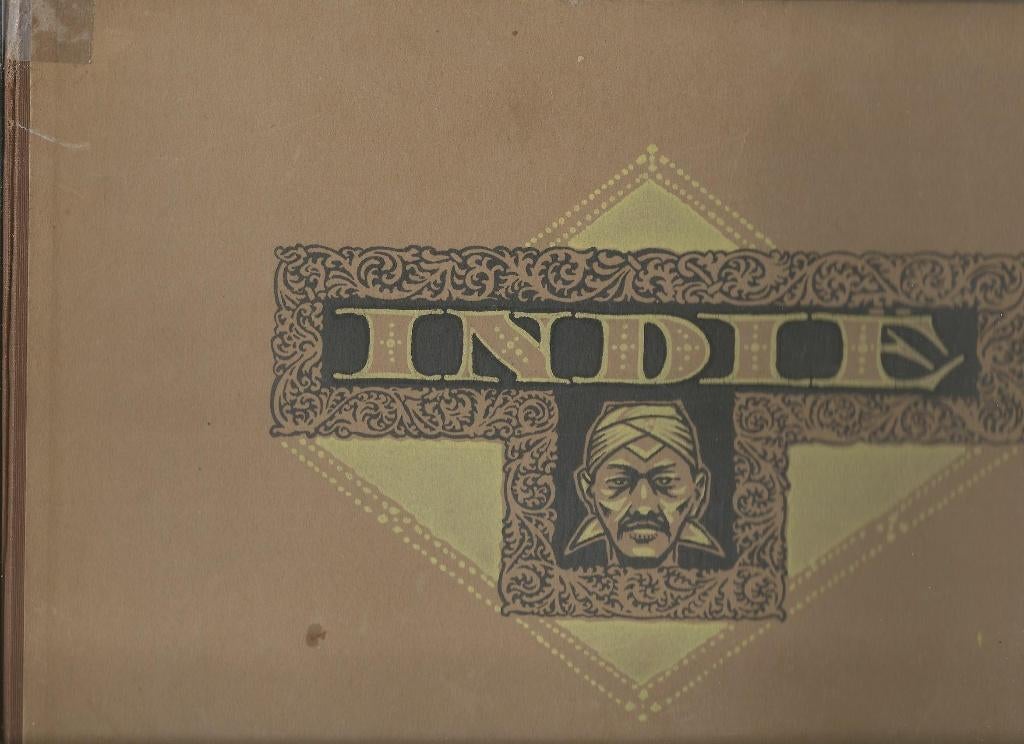 Plaatjesalbum  Indië van Droste Cacao compleet 1928, Ophalen of Verzenden, Gelezen, J.C. Lamster, Plaatjesalbum
