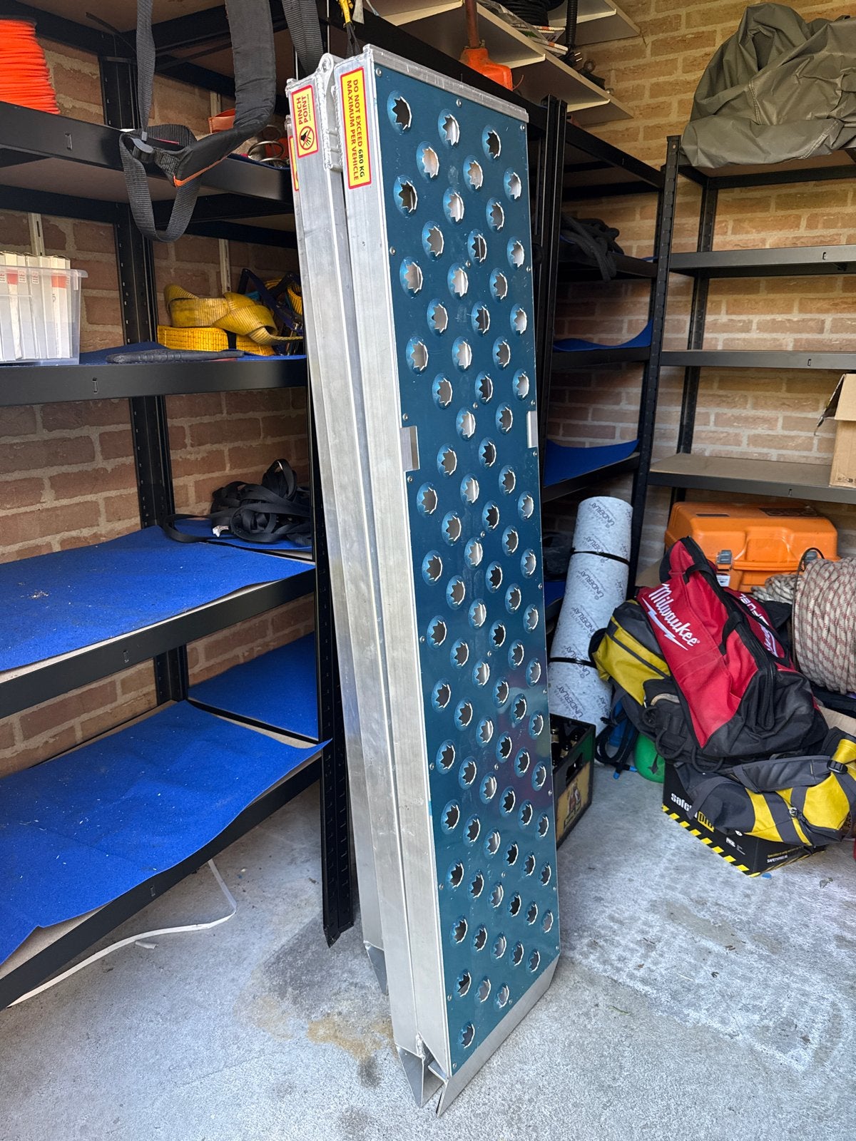 2 stuks rijplaten - Aluminium oprijplaten, Ophalen