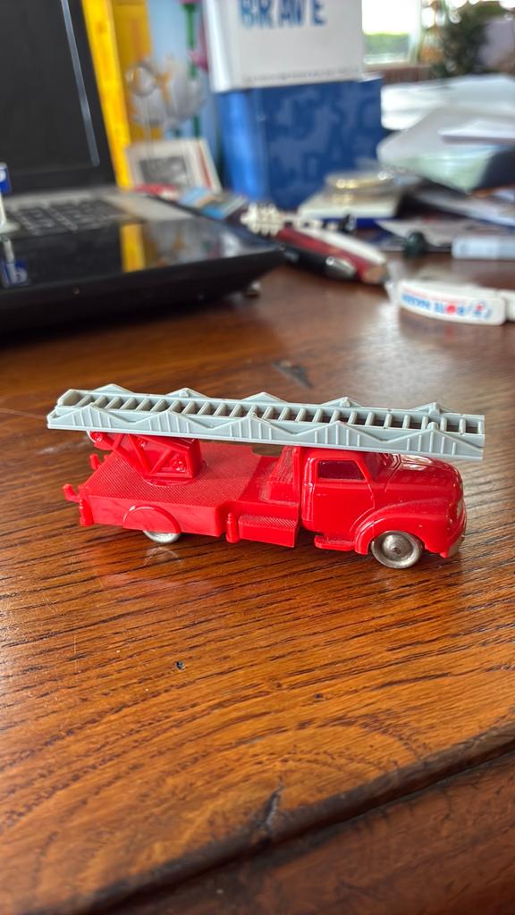 Lego 255 bedford ladderwagen 1:87, Ophalen of Verzenden, Gebruikt, Bus of Vrachtwagen, Overige merken