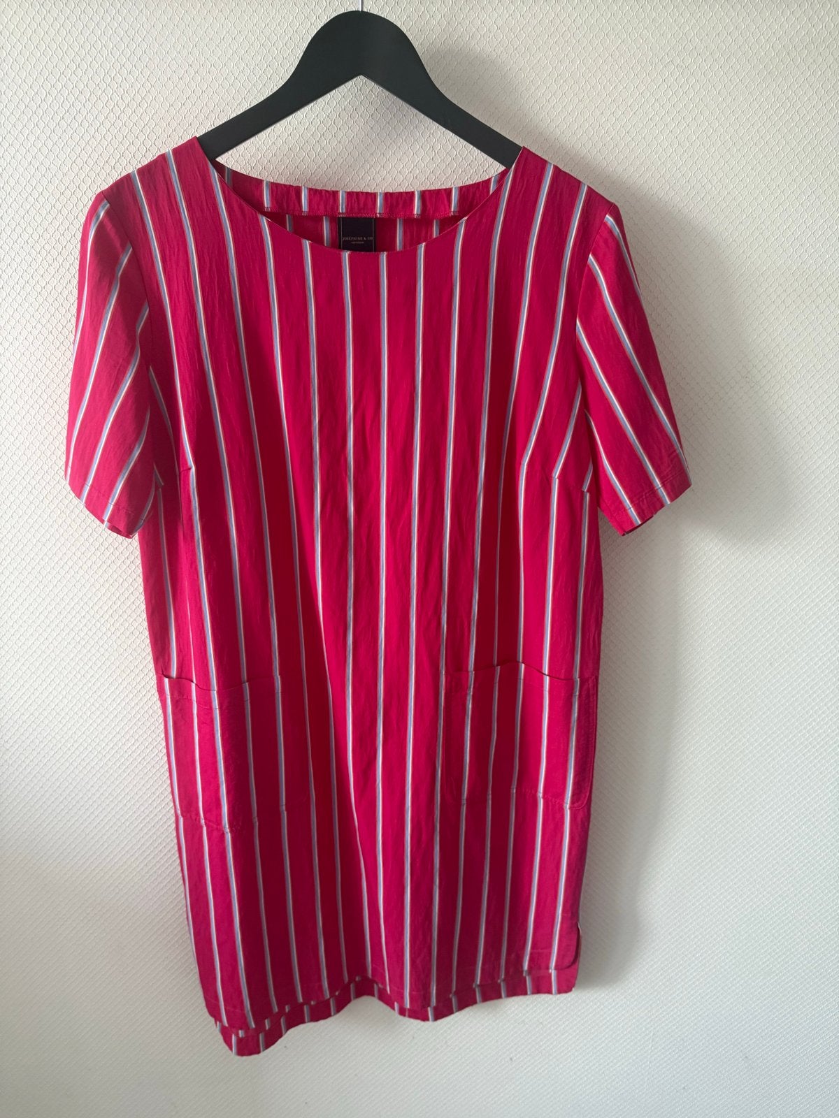 Josephine & Co gestreepte jurk rood/wit/blauw, Maat 38/40 (M), Ophalen of Verzenden, Zo goed als nieuw, Boven de knie