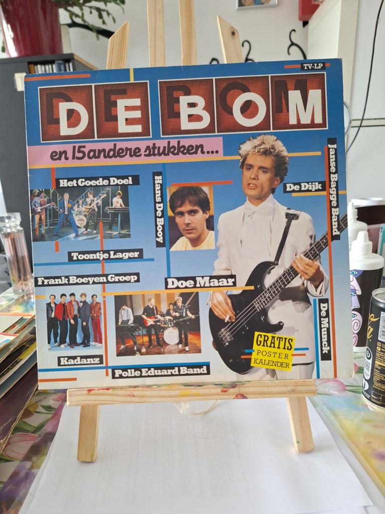 De Bom en 15 andere stukken - Diverse artiesten TV-LP, Gebruikt, 1980 - 1989, Ophalen of Verzenden, Complilatie