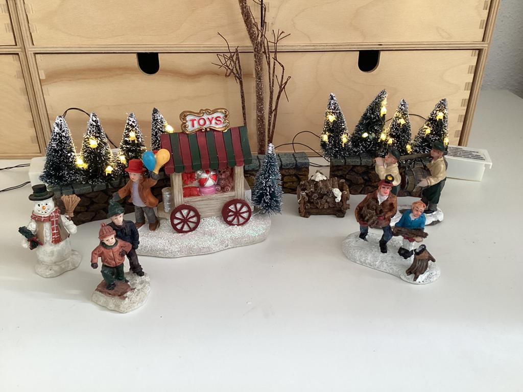 Kerstdorp, Diversen, Ophalen of Verzenden, Zo goed als nieuw