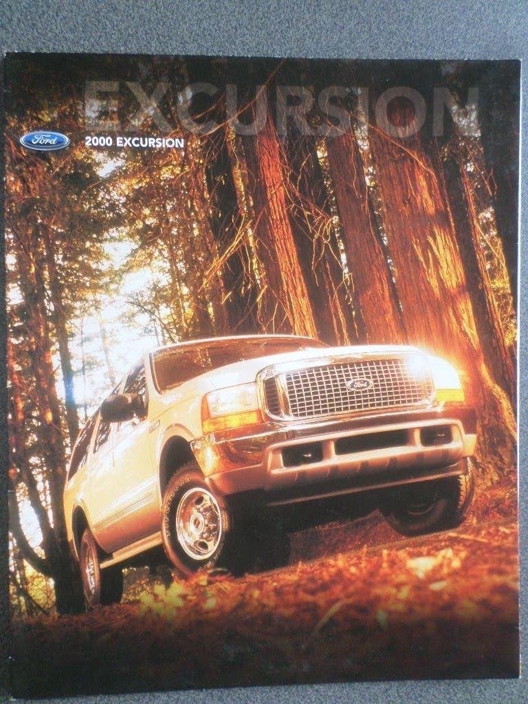 Ford Excursion Poster Brochure, Ophalen of Verzenden, Zo goed als nieuw, Ford