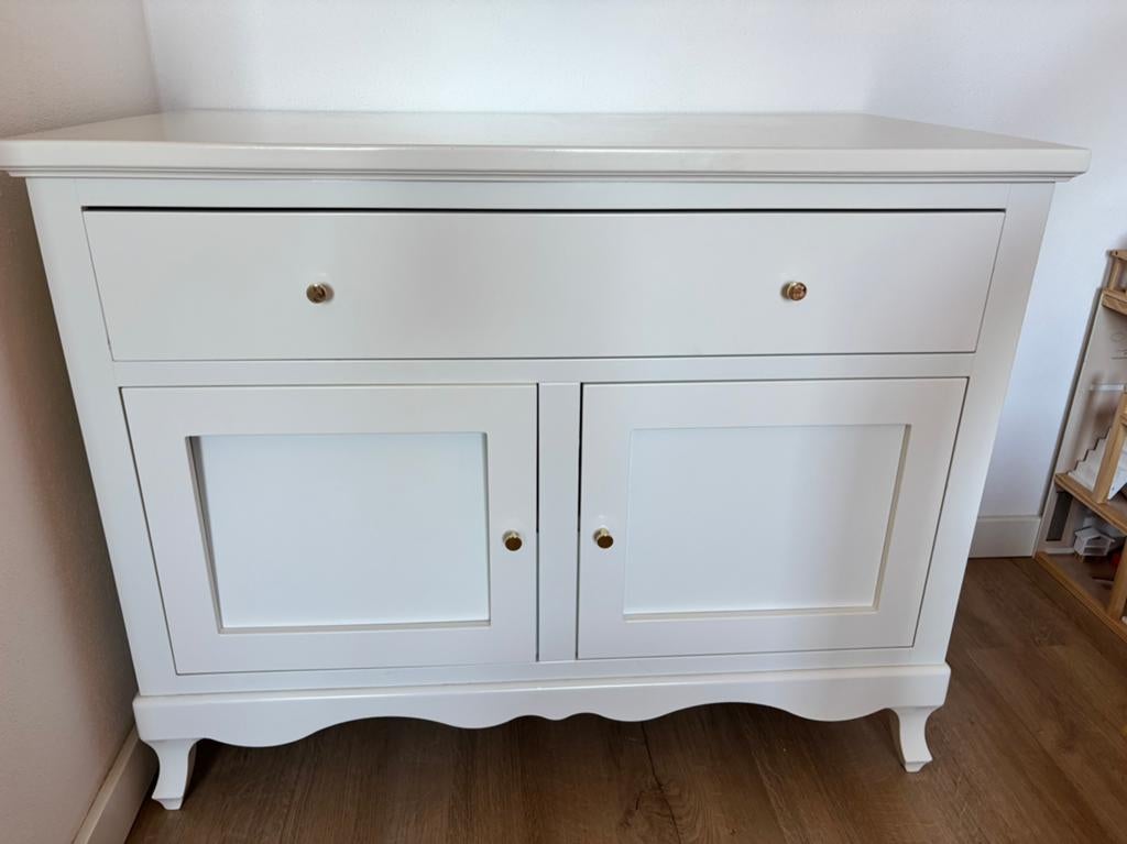 Commode met gouden knoppen, Ophalen, 50 tot 70 cm, 90 tot 105 cm, 100 cm of meer