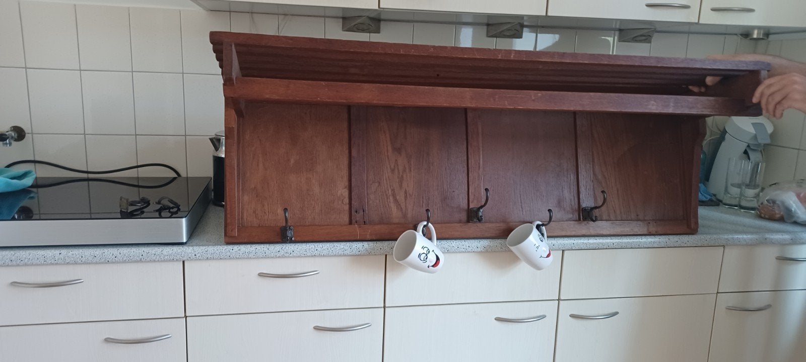 kapstok, maar ook te gebruiken om in de keuken te hangen, Huis en Inrichting, Woonaccessoires | Kapstokken, Gebruikt, Minder dan 100 cm