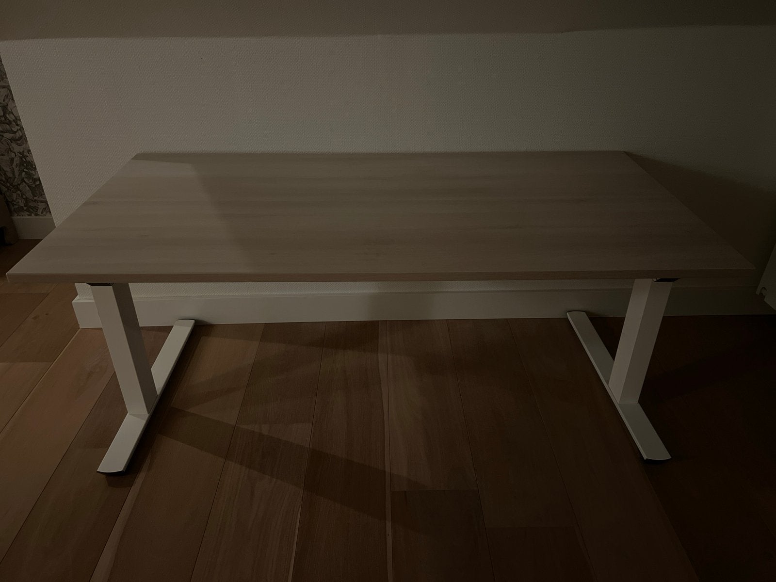 Modern bureau 80x160 cm - ideaal voor thuiswerkplek, Ophalen, Overige typen, Hout, In hoogte verstelbaar