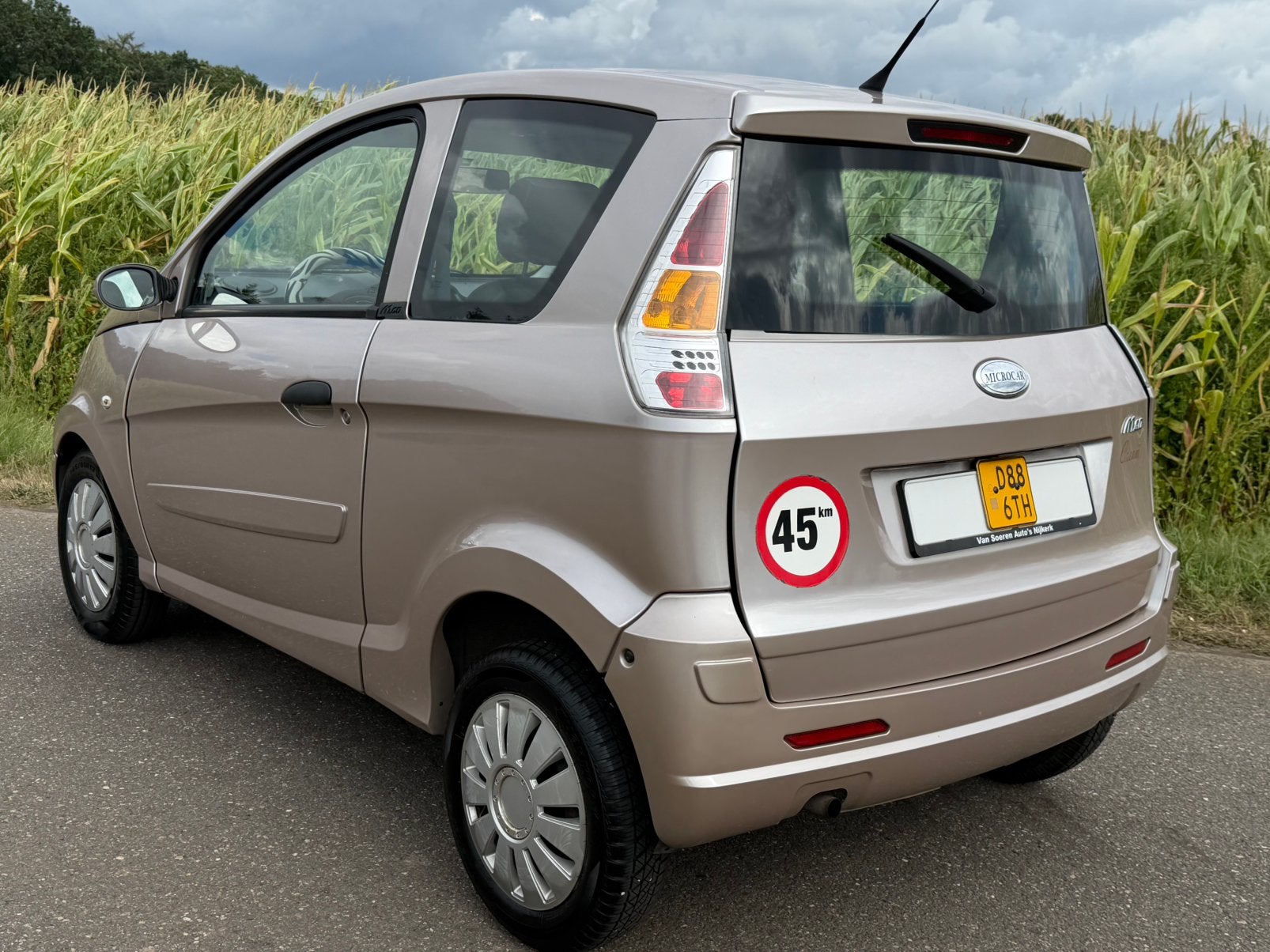 Microcar M.Go | Cream Editie! | Lage KM | Nieuwstaat! ✅, Overige merken, Ophalen of Verzenden, Zo goed als nieuw, 16 km/u of meer