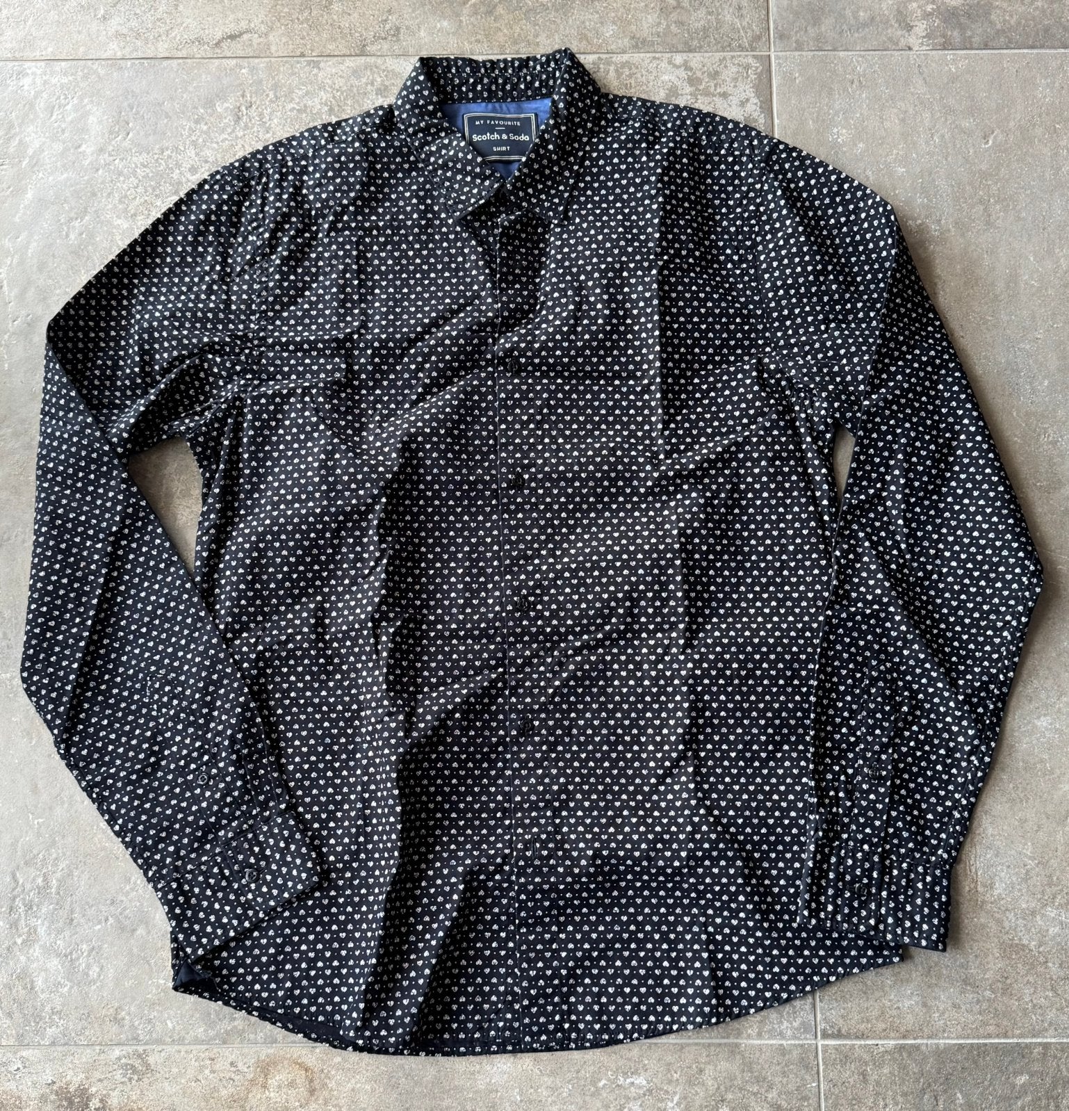 Scotch & Soda blouse, Ophalen of Verzenden, Zo goed als nieuw, Zwart
