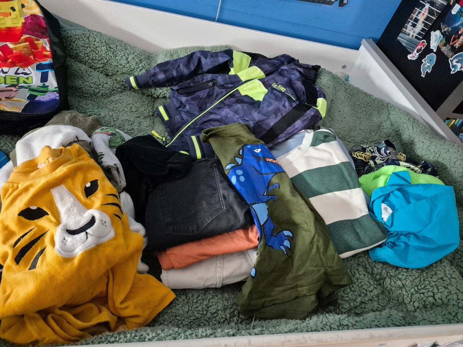 Kledingpakket jongen 122/128 met Cars jas, Ophalen of Verzenden, Cars, Jongen, Setje