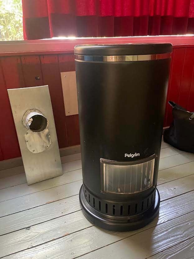 Gaskachel Bambino 46T, Ophalen, Gebruikt, Gas, Vrijstaand