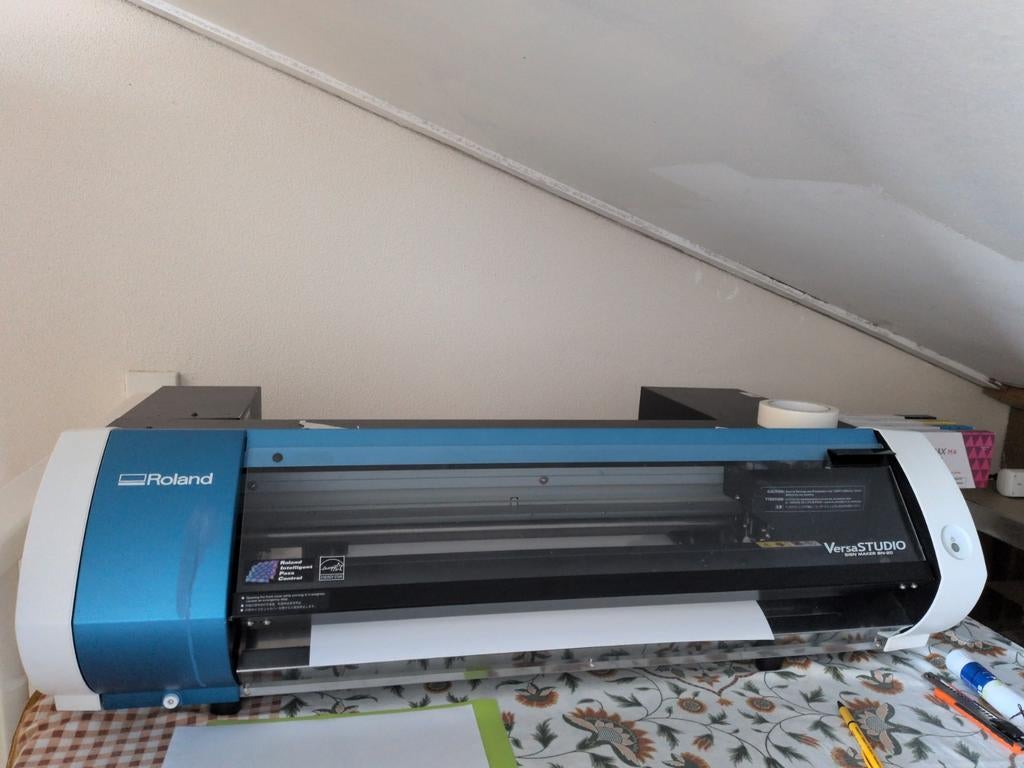 Roland BN-20 Printer/Cutter - Zo goed als nieuw, Computers en Software, Printers, Zo goed als nieuw, Printer, Inkjetprinter, Kleur printen