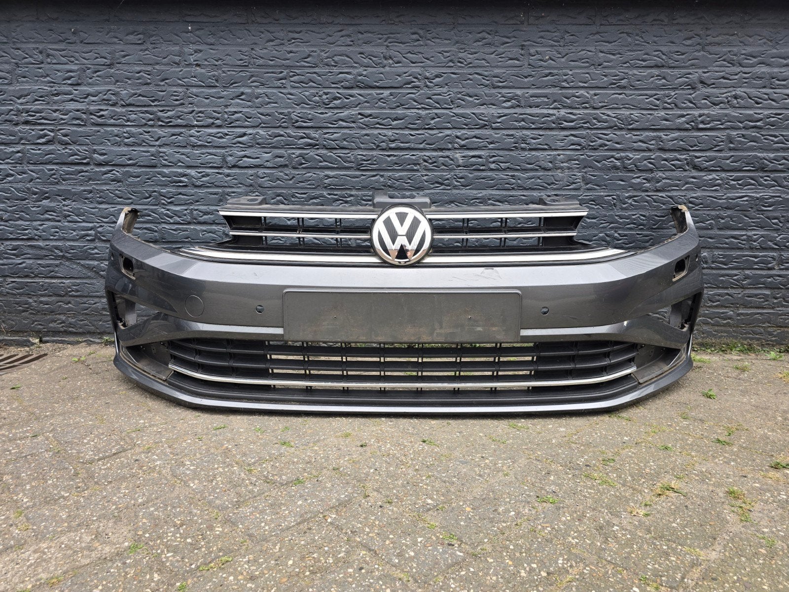 Voorbumper 6x pdc kls VW Golf 7 Sportsvan facelift bj '17-20, Auto-onderdelen, Gebruikt, Wolfsburg, Ophalen of Verzenden, Excellence