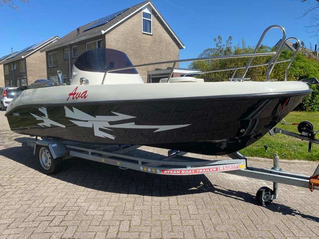 Moonday 540 met Yamaha 115 pk - Slechts 26 vaaruren!, Watersport en Boten, 70 pk of meer, Moonday, Moonday, Zo goed als nieuw